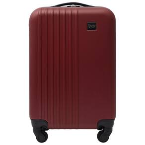 Bagagem Travellers Club Cosmo Hardside Spinner 20 polegadas vermelha