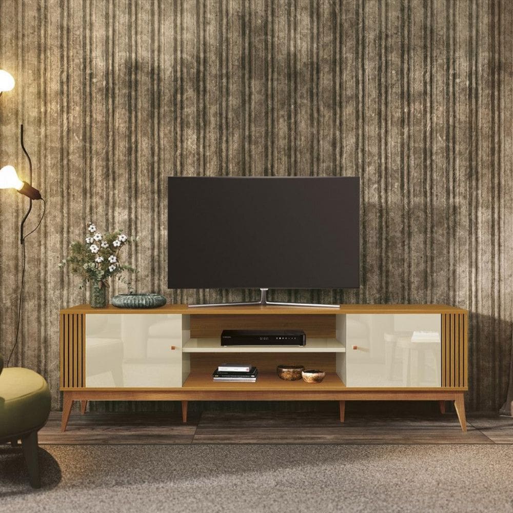 Rack para TV até 75 Polegadas 200cm 2 Portas Legacy EDN Móveis