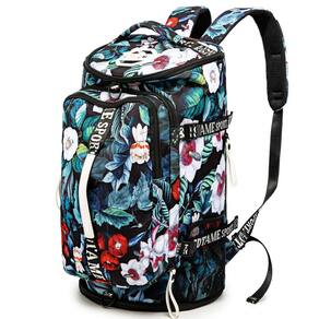 Mochila de ginástica SDTAME com compartimento para sapatos turquesa