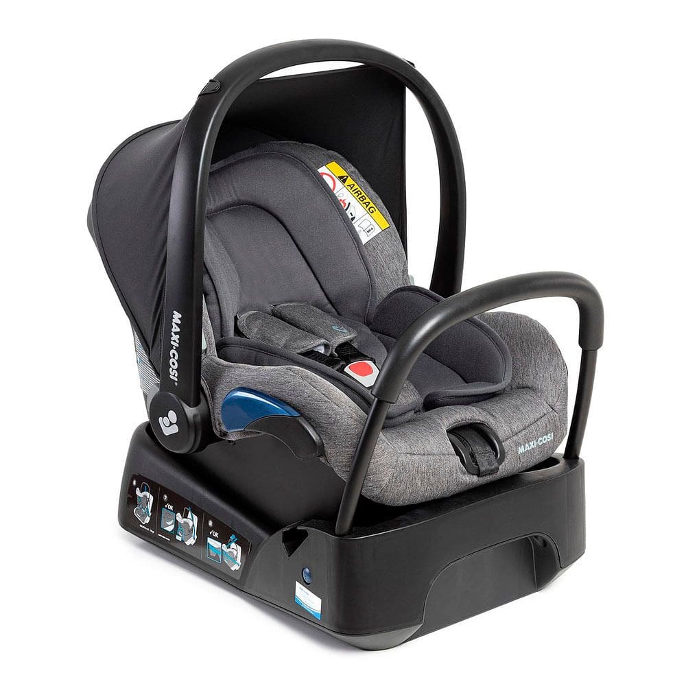 Bebê Conforto Maxi-Cosi Citi com Base Cinto do Carro (0 até 13kg) - Select Grey
