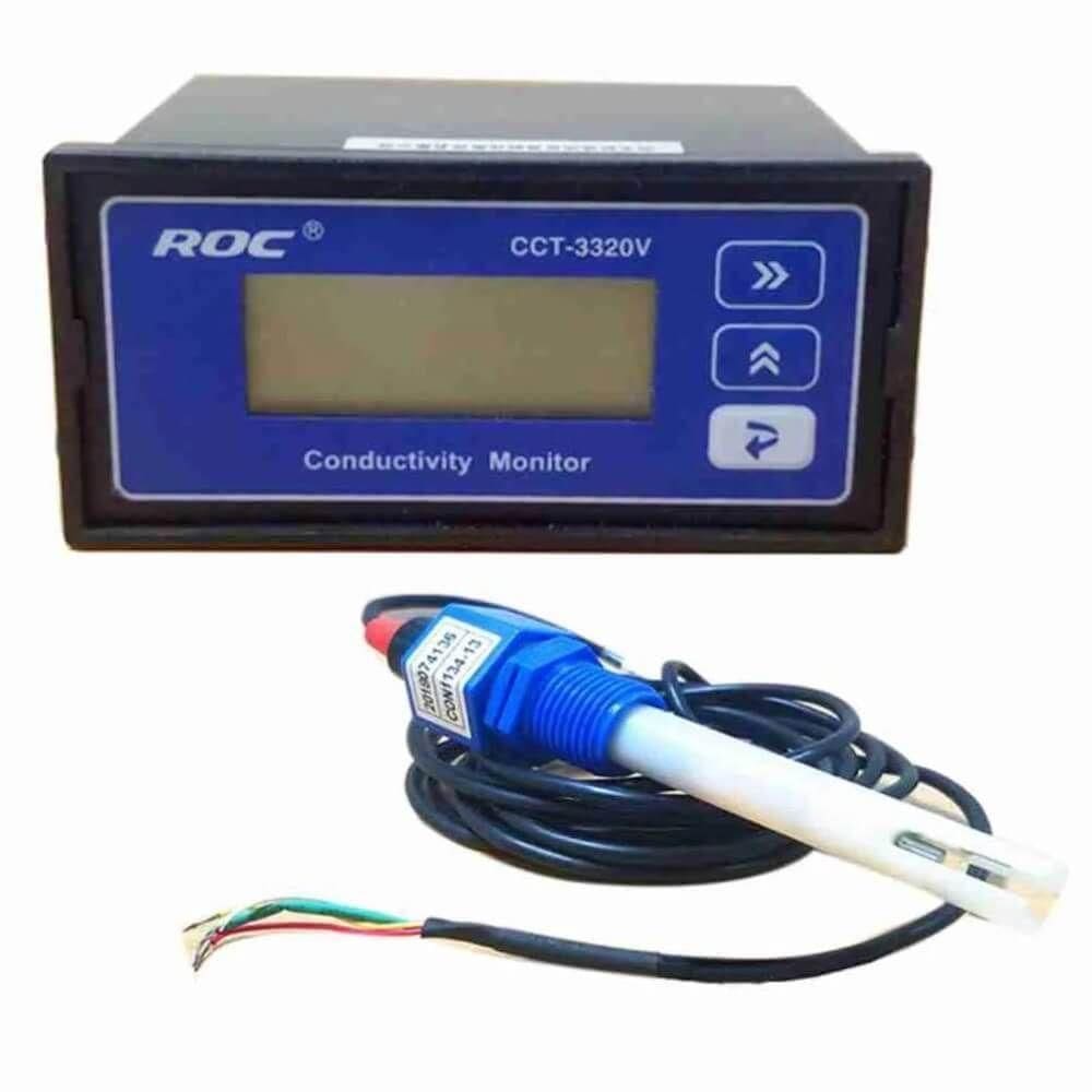 Medidor De Condutividade Tds Em Linha Roc Cct-3320v
