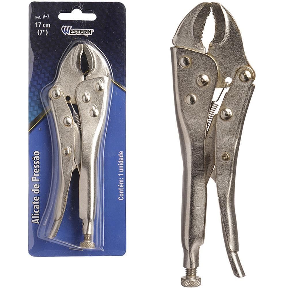 Alicate De Pressao Mordente Curvo 7