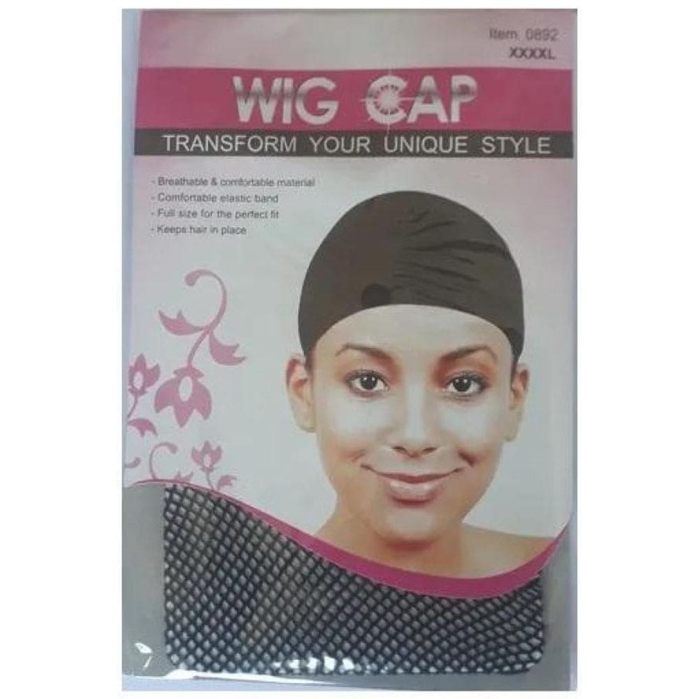 Touca Rede De Cabelo Respirável Preta