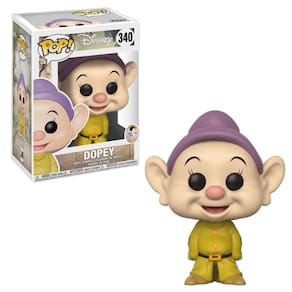 Funko Pop! Disney Branca De Neve E Os Sete Anões: Dunga Com Chase 340