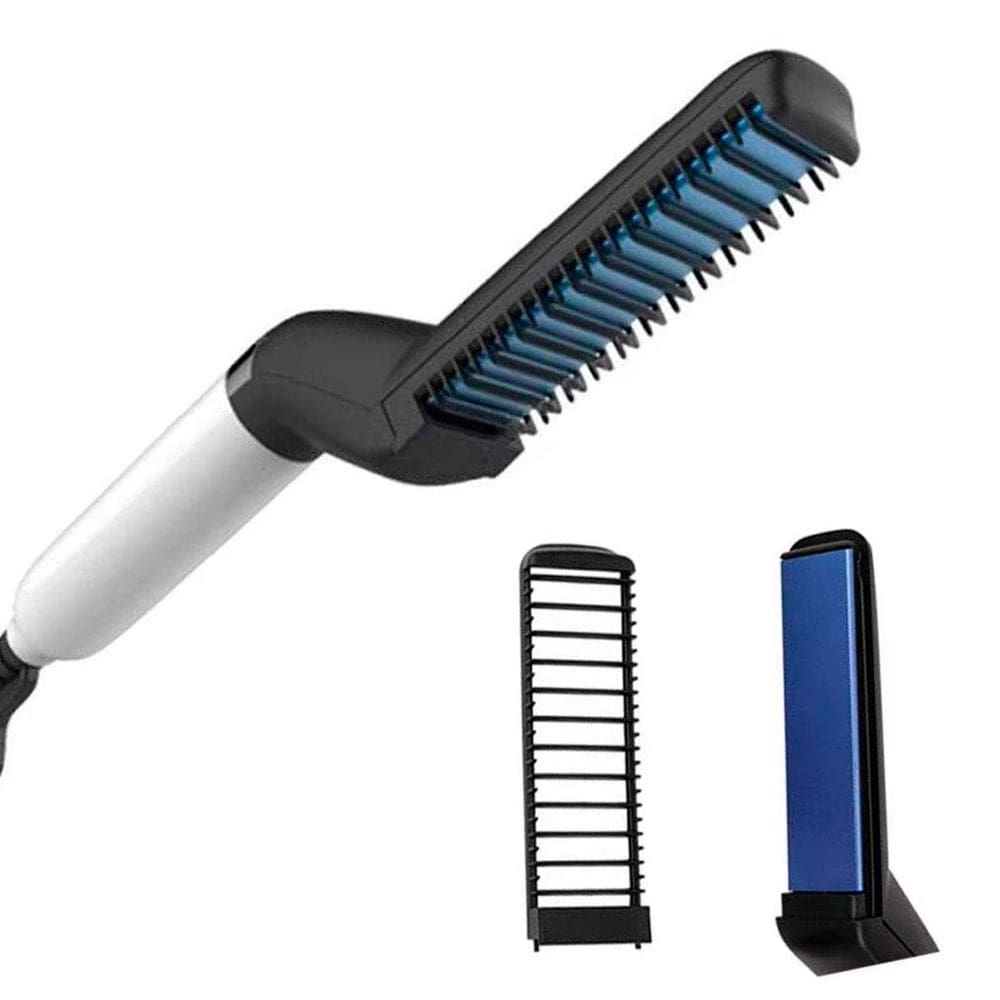 Pente Eletrico Alisador Bivolt Para Cabelo Longo Curto