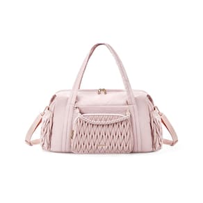 Mochila BAGSMART Travel acolchoada Weekender rosa para mulheres