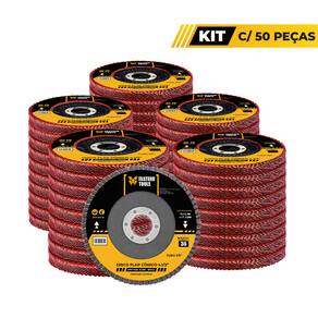 Disco Flap 4.1/2 GR 36 Fasterr Com 50 Unidades