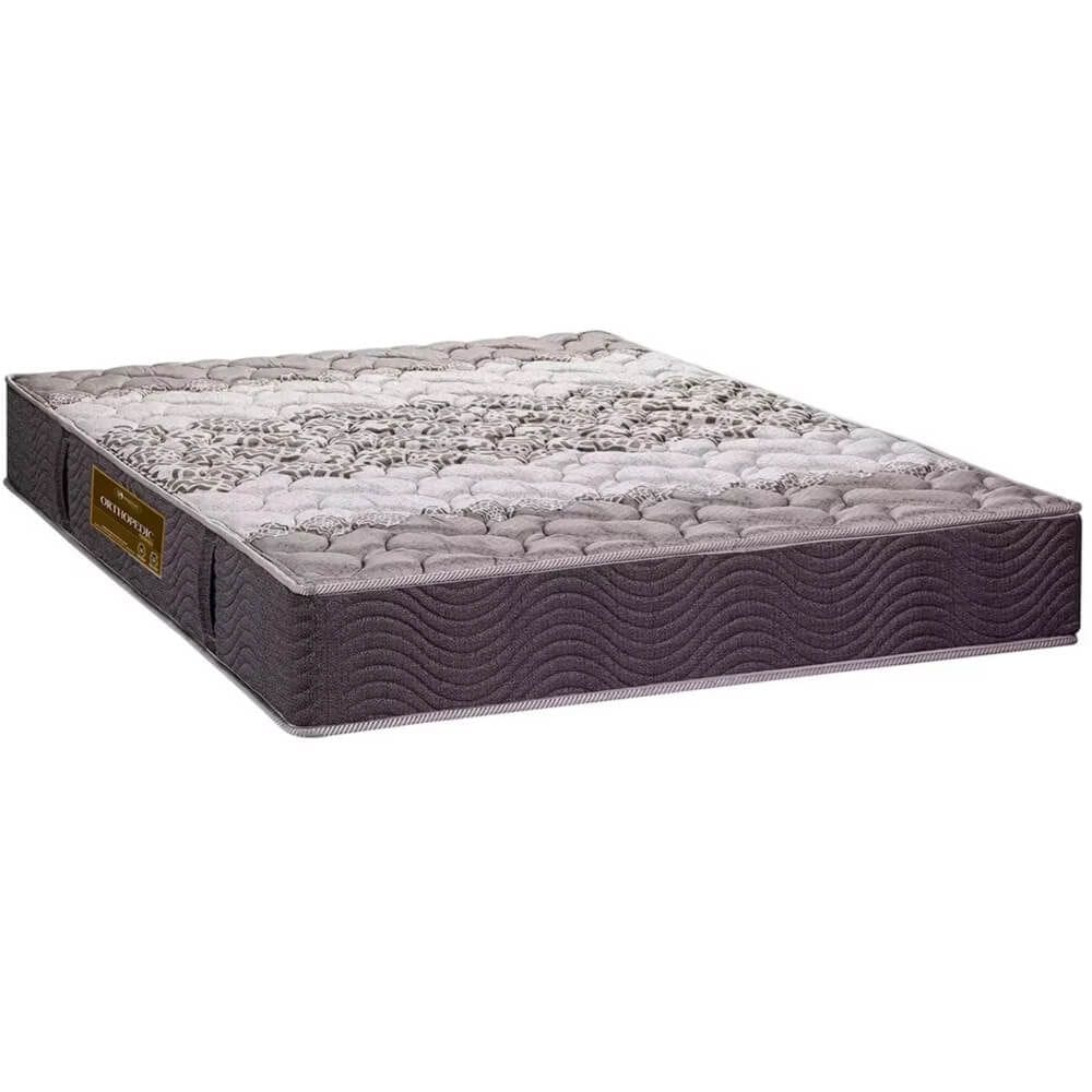 Colchão Orthopedic Plus Queen 25x198x158 Sankonfort Cor Marrom