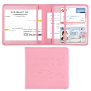Registro de carro e titular do seguro Cacturism Pink