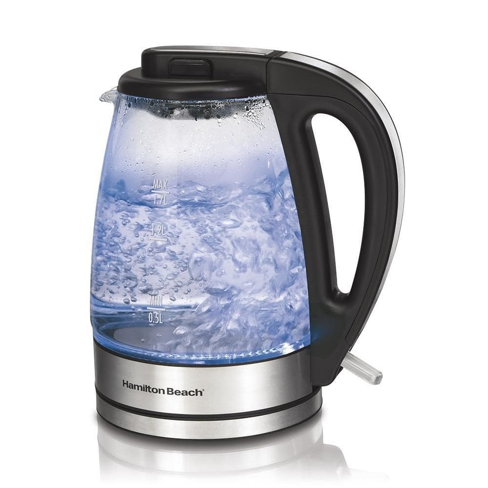 Chaleira Eletrica Inox Hamilton Beach Jarra De Vidro