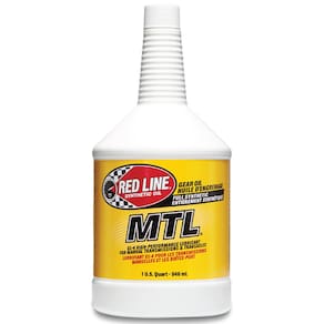 Óleo de engrenagem para carro Red Line 50204 SAE 75W80 API GL-4 946mL (2x)