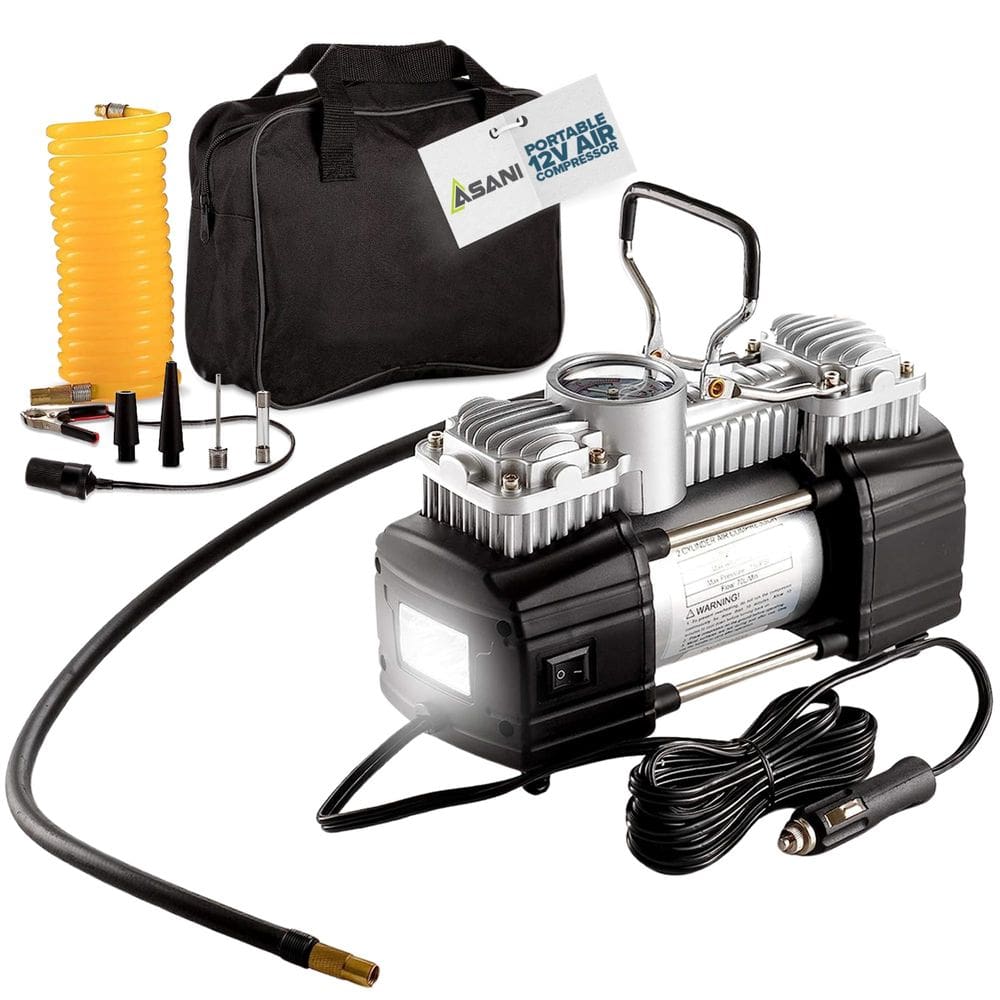 Compressor de ar Asani 12V portátil 150 PSI para SUVs e caminhões