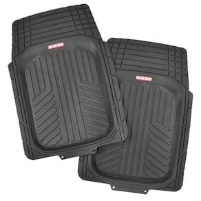 Tapetes de chão de carro Motor Trend FlexTough Plus-2 Front Black