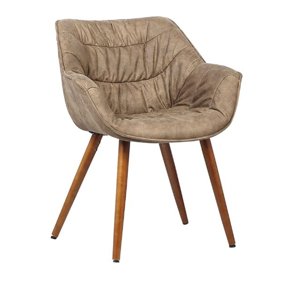 Cadeira Mônica - Marrom Vintage