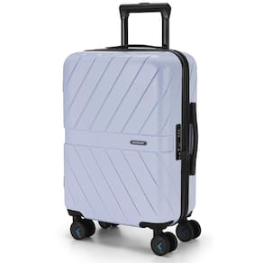 Bagagem de mão BAGSMART de 20 polegadas aprovada pela companhia aérea em roxo