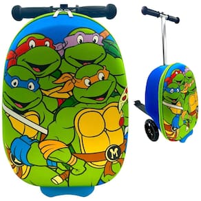 Mala de viagem Ride-On, scooter Fast Forward, licenciada para crianças, 18"