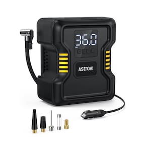 Compressor de ar para inflador de pneus AstroAI 150PSI 12V DC portátil