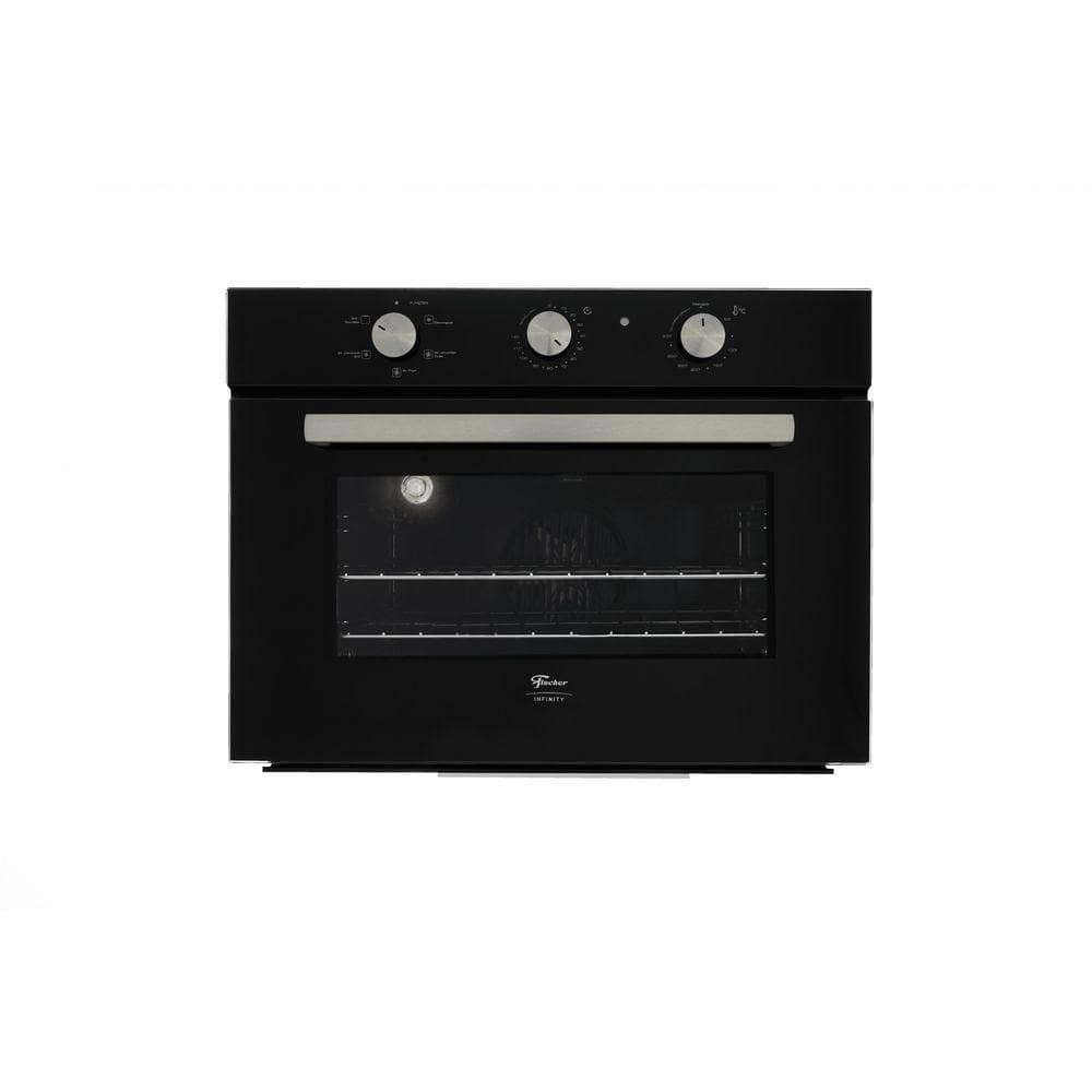 Forno Elétrico Fischer Infinity Embutir 50L Com Air Fryer Preto 127V