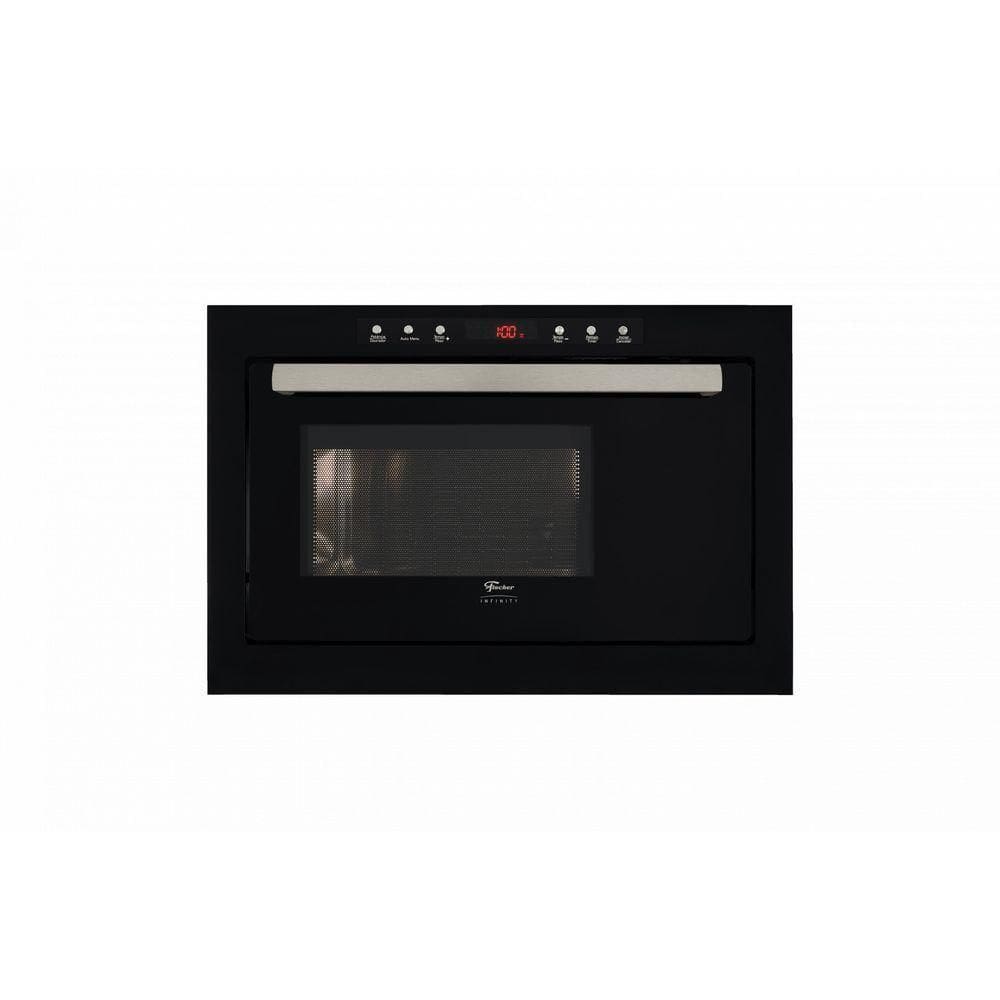 Forno Micro-ondas Fischer De Embutir 25L Com Dourador Preto 127V