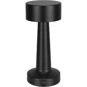LUMINARIA DECORATIVA ENFEITE DE MESA LED USB HOME&CO METAL 22x9x9cm PRETO