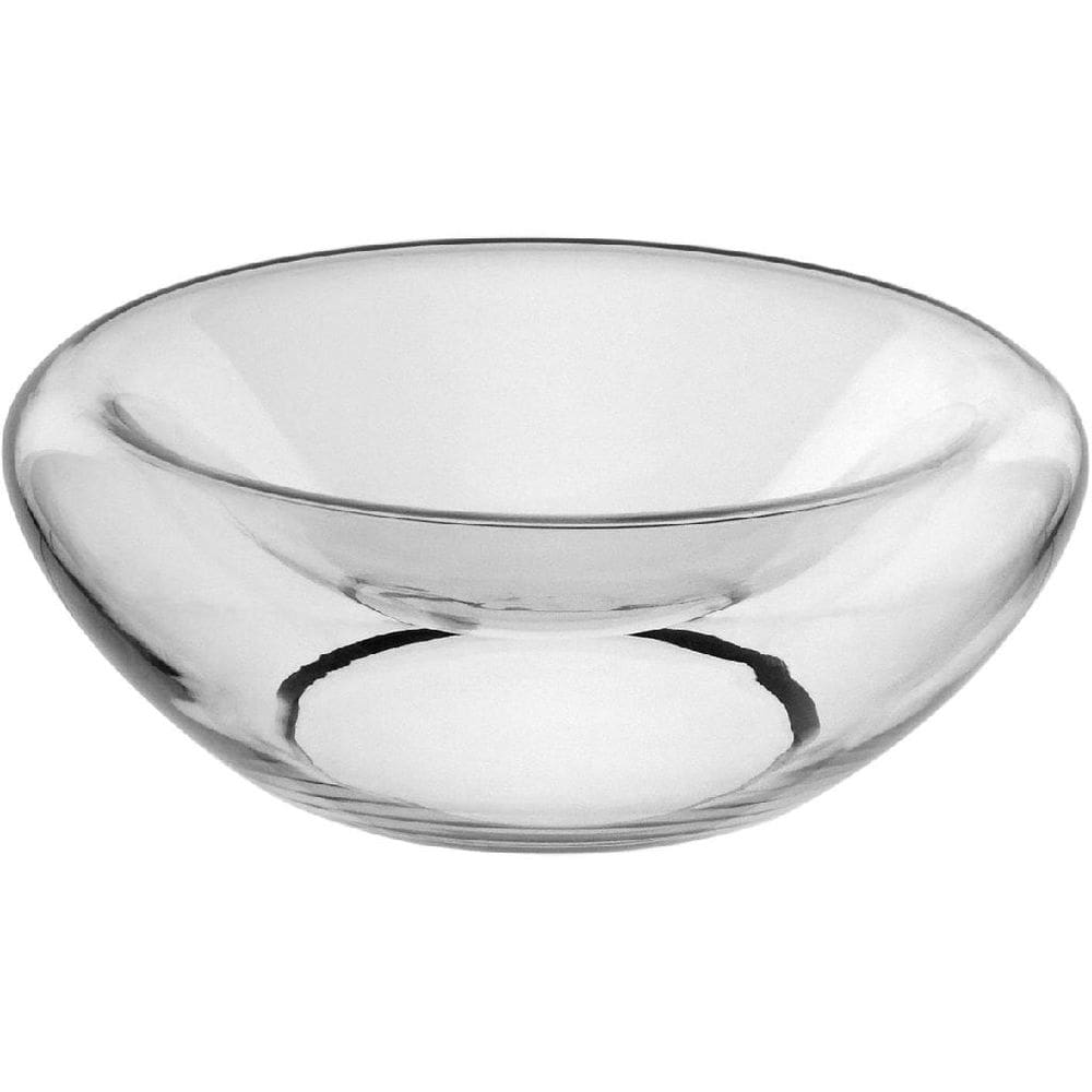 VASO CENTRO MESA DECORATIVO PAREDE DUPLA HOME&CO REDONDO BOROSSILICATO 7x20x20cm TRANSPARENTE