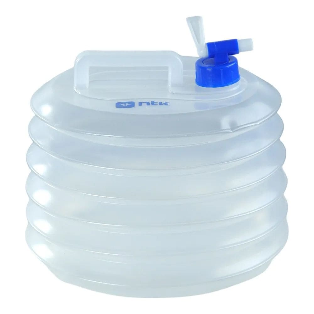 Galão Dobrável 10L Sanfonado Compacto Gallon Colapsável Camping Trilhas NTK