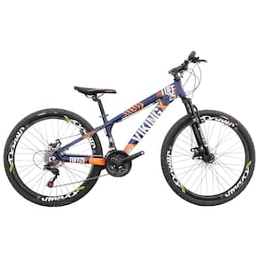 Bike Aro 26 VikingX Tuff25 Vmaxx 21v Câmbios Shimano F. Disco