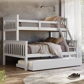 Treliche Com Cama De Casal Em Madeira Woodstore Aux Solteiro