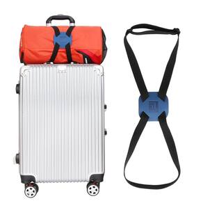 Bolsa de alças de bagagem Bungee GUANJUNX para adicionar uma bolsa (azul)