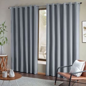 Cortina Blackout de Tecido Liso 4.00 x 2.50 Mts Vivalutex Lisboa Oceano
