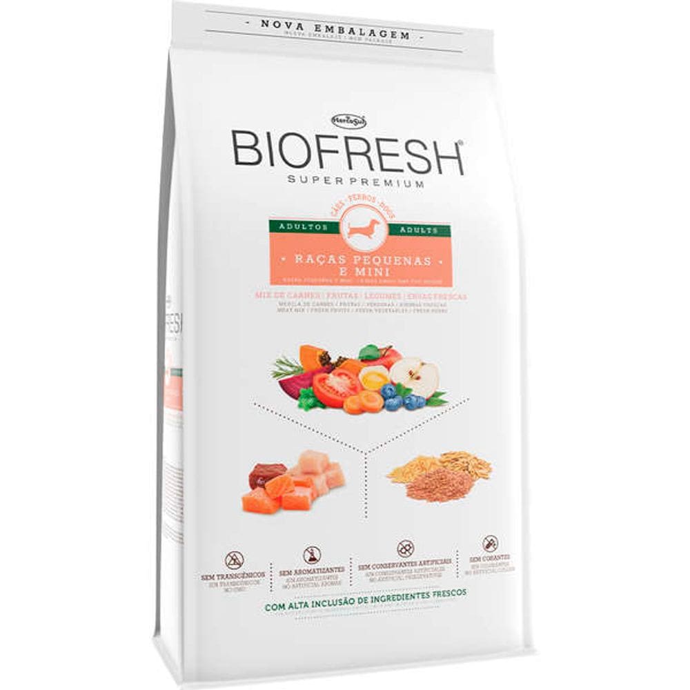 Biofresh Cães Ad. Raças Pequenas 3 Kg