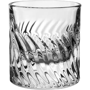 JOGO 2 COPOS ÁGUA SUCO DRINK BAIXO HOME&CO ECO CRYSTAL 300ml 9x8x8cm TRANSPARENTE