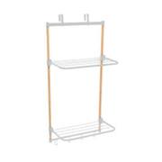 Varal De Porta Simplo - Bambu Com Hastes Retráteis 100cm