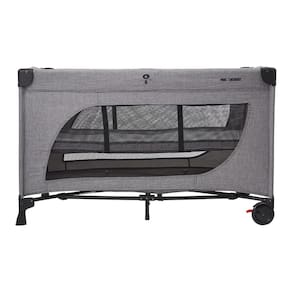 Berço Desmontável Moonlight 2 Woven Anthracite (Cinza) - Abc Design
