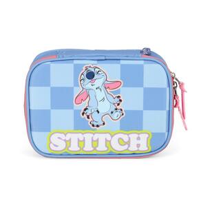 Estojo Box Escolar Stitch Meninas Juvenil 36 Elásticos