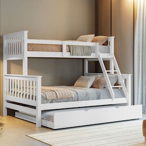 Treliche De Madeira Casal Solteiro Com Aux Casal Woodstore