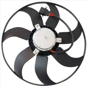 Ventoinha Radiador Vw Polo Com Ar/Grande Pa Invertida 3 Fios
