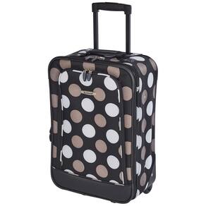 Conjunto de bagagem Rockland Fashion Softside Upright de 2 peças preto