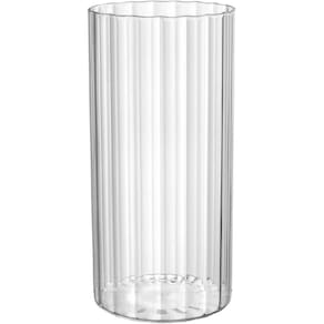 VASO DECORATIVO ENFEITE CASA REDONDO HOME&CO BOROSSILICATO 25x12x12cm TRANSPARENTE