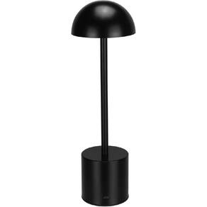 LUMINARIA DECORATIVA DE MESA LED USB HOME&CO METAL 31x10x10cm PRETO
