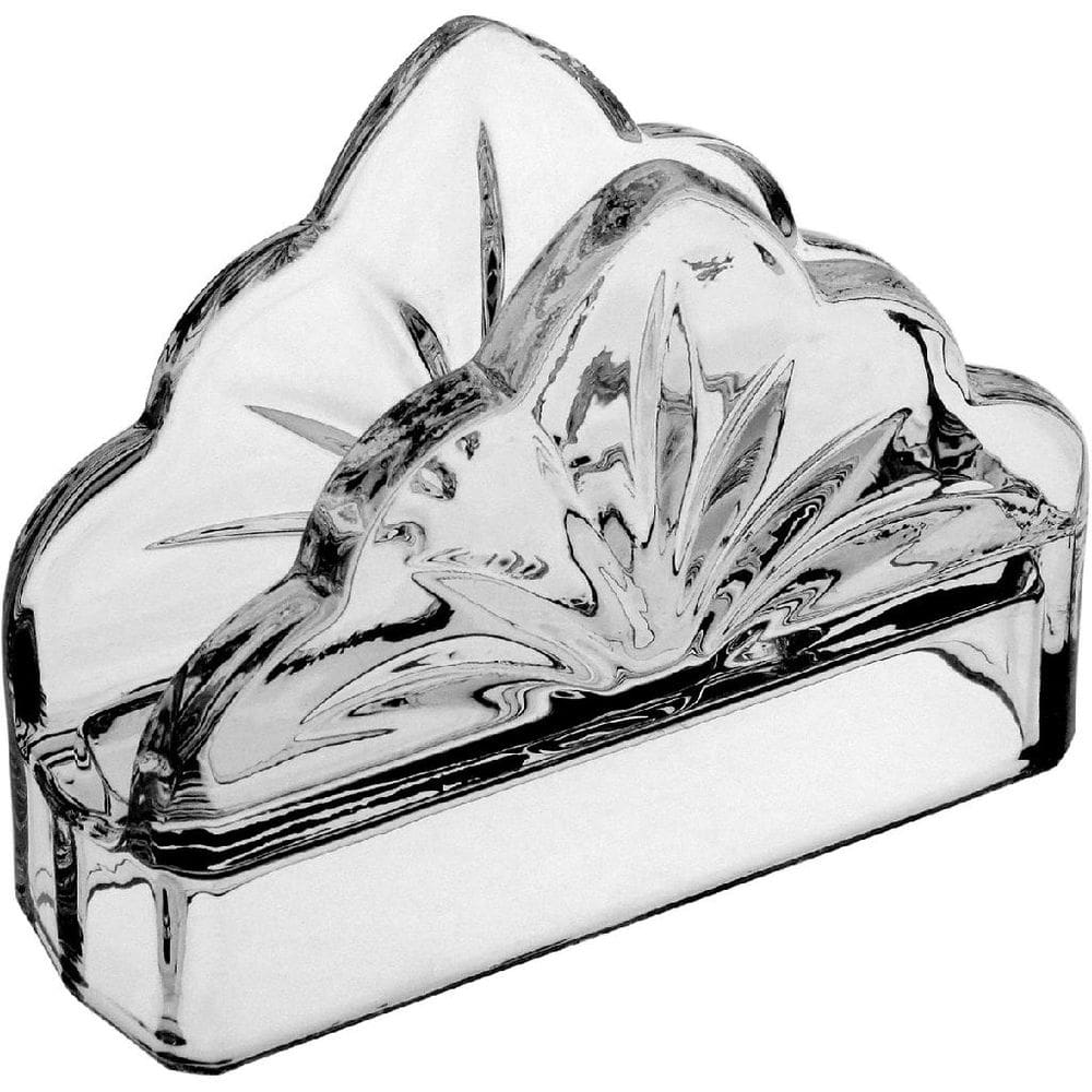 PORTA GUARDANAPO HOME&CO ECO CRYSTAL 9x13x4cm TRANSPARENTE