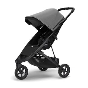 Carrinho De Bebê Thule Urbano Spring Cinza Melange