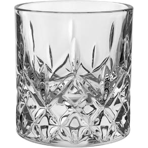 JOGO 2 COPOS ÁGUA SUCO DRINK BAIXO HOME&CO ECO CRYSTAL 300ml 9x8x8cm TRANSPARENTE