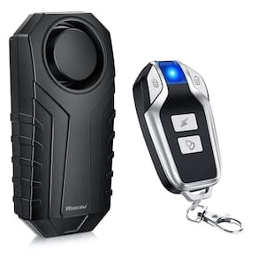 Alarme de bicicleta WSDCAM 113dB Alto Sensor de vibração anti-roubo