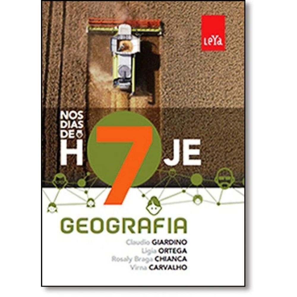 Livro Nos Dias De Hoje: Geografia - 7º Ano