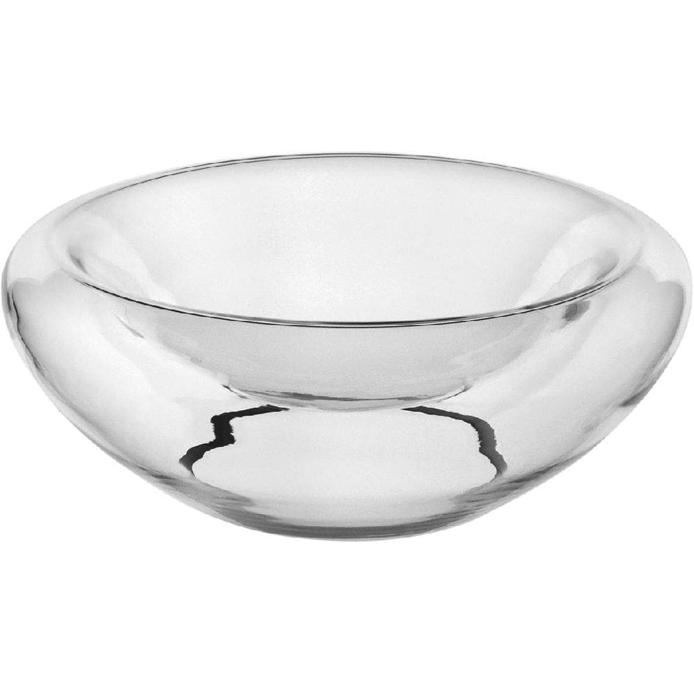 VASO CENTRO MESA DECORATIVO ENFEITE PAREDE DUPLA HOME&CO REDONDO BOROSSILICATO 11x30x30cm TRANSPARENTE