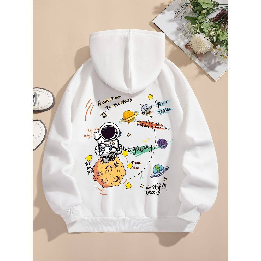 Moletom Feminino Casual com Capuz ElaShopp