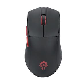 Mouse Gamer Redragon King Pro World of Warcraft Horda, Wireless, Bluetooth, 26000 DPI, PMW3395, 5 Botões Programáveis, Preto
