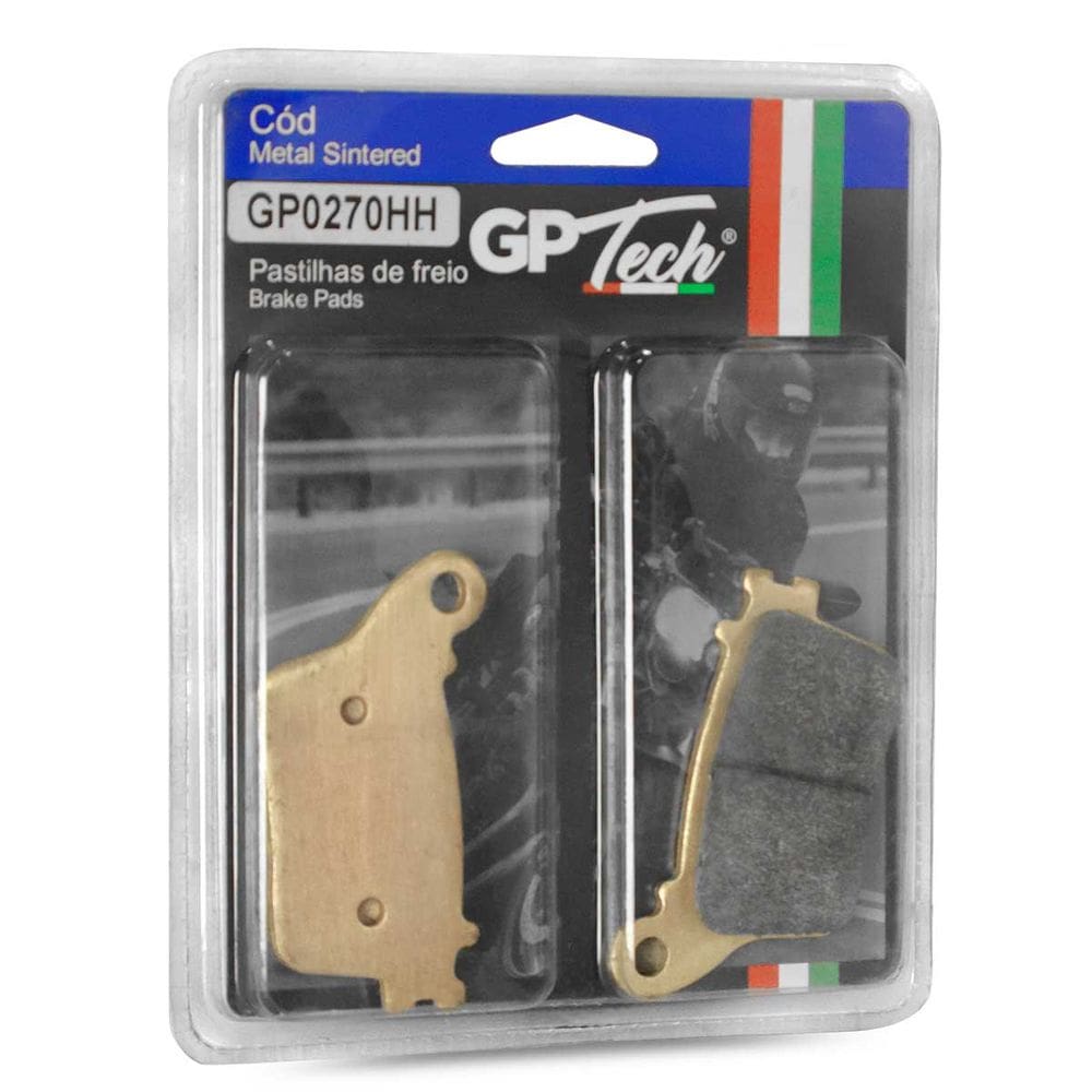 Pastilha Freio Traseira Gp Tech Cb 600f Hornet Cbr 1000 Gsx-r 600/750/1000