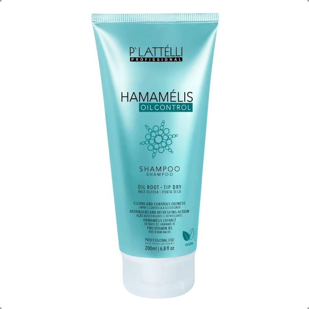 Shampoo P`lattelli Hamamélis Oil Control 200ml